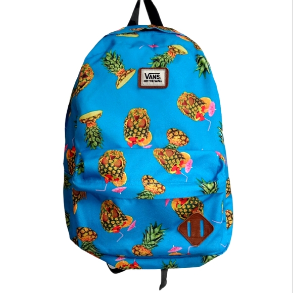 Vans Handbags - VANS of the wall pineapple backback blue fullsize